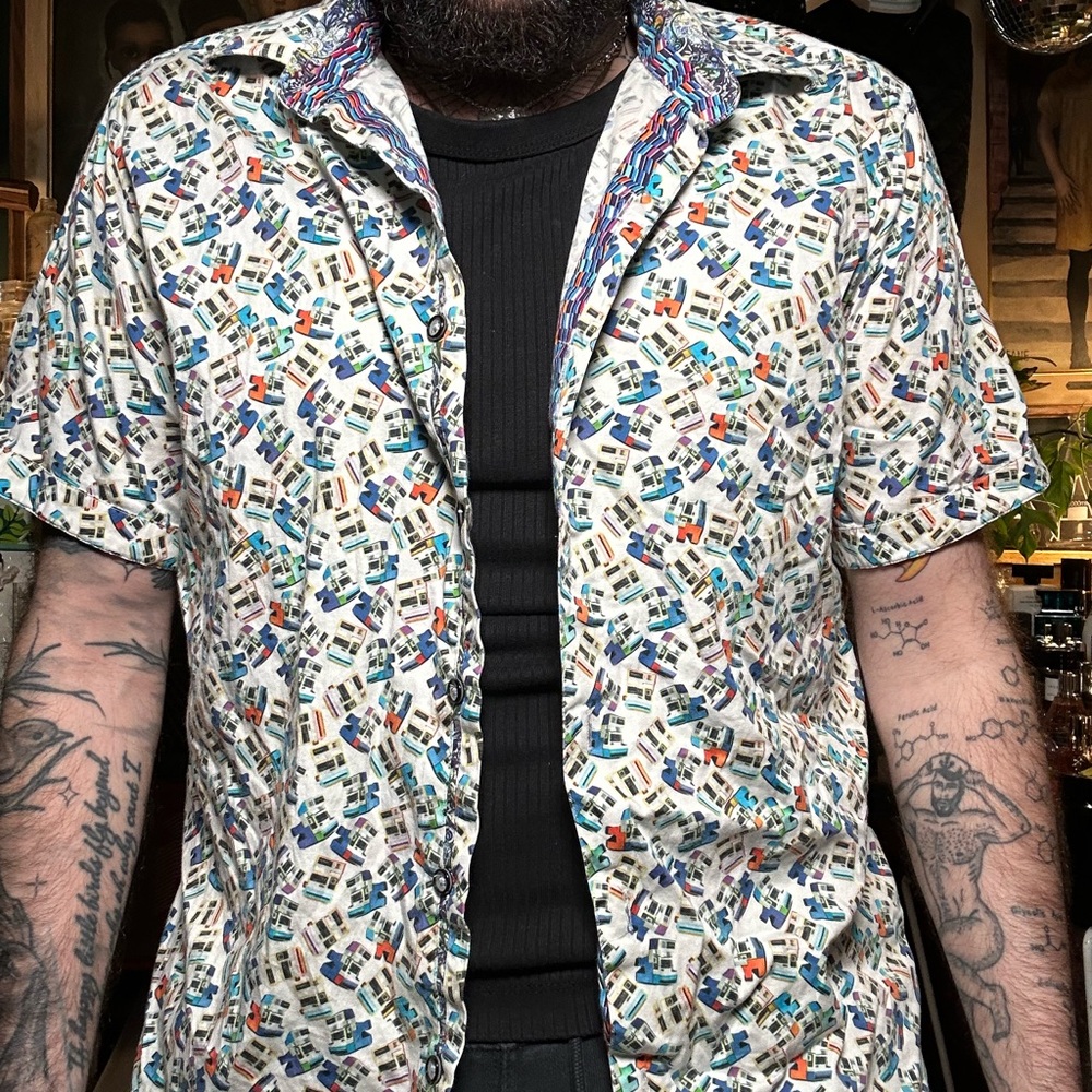 Robert Graham Multicolor Patterned Button Down Sh… - image 7